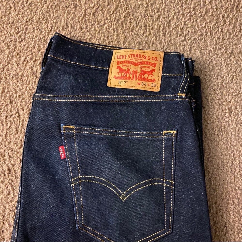Levi’s 512 Slim Taper 34x32 EUC